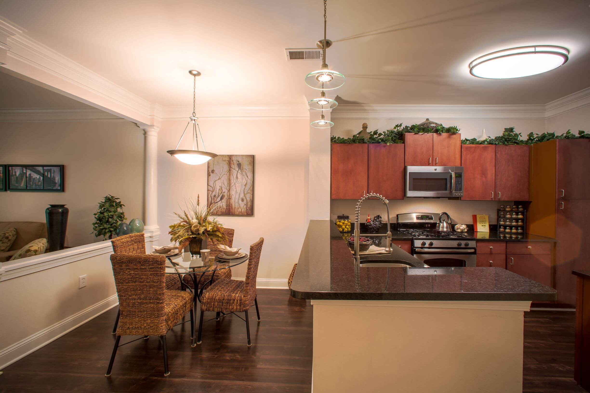 open kitchen
